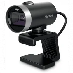 Webcam - Microsoft LifeCam Cinema, 720p HD, Micrófono integrado, Negro