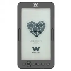 Woxter - eReader Woxter Scriba 195 S, 4GB, 4,7' E-Ink Pearl, negro (Reacondicionado grado A).