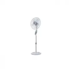 Akunadecor - Ventilador De Pie Metal Blanco Floxo