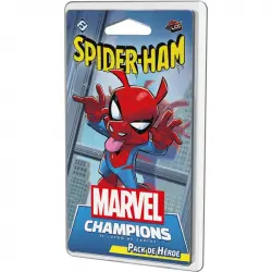 Asmodee Marvel Champions: Spider-Ham Pack de Héroe Expansión Juego de Cartas
