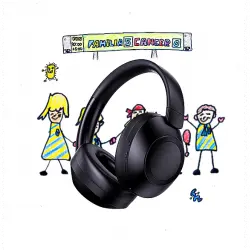 Auriculares inalámbricos - Vieta Pro Daniel, Campaña Solidaria, Bluetooth 5.3, Hasta 50hs, Negro