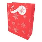 Bolsa de regalo grande Copos roja