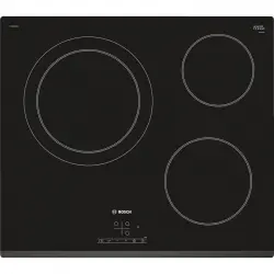 Bosch PKK631B18E Placa Vitrocerámica 3 Zonas 60cm Negro