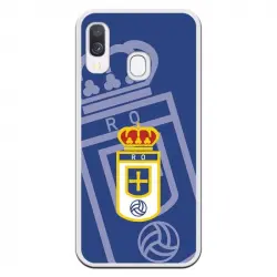Funda Oficial Real Oviedo Escudo Ro Para Samsung Galaxy A40