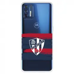 Funda Para Motorola Moto G9 Plus Del Huesca - Licencia Oficial Sd Huesca