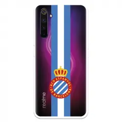 Funda Para Realme 6 Pro Del Rcd Espanyol Escudo Albiceleste Escudo Albiceleste - Licencia Oficial Rcd Espanyol