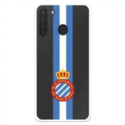 Funda Para Samsung Galaxy A21 Del Rcd Espanyol Escudo Albiceleste Escudo Albiceleste - Licencia Oficial Rcd Espanyol