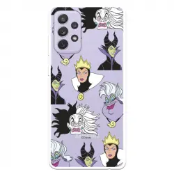 Funda Para Samsung Galaxy A72 5g Oficial De Disney Villanas Patrón - Villanas Disney
