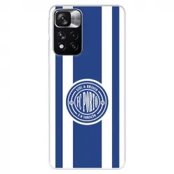 Funda Para Xiaomi Redmi Note 11 Del Fútbol Club Oporto Escudo Escudo Y Rayas - Licencia Oficial Fútbol Club Oporto