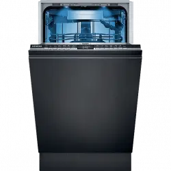 Lavavajillas integrable - Siemens SR65YX04ME, 10 servicios, 6 programas, 44.8 cm, Variospeed, Negro