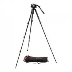 Manfrotto - Kit video MVK504AQ (trípode aluminio MVT535AQ + rótula 504HD)