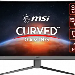 Monitor gaming - MSI Optix G32CQ4 E2, 31.5", WQHD, 1 ms, 170 Hz, FreeSy nc Premium, 1x DP (1.2a) 2x HDMI (2.0b), Negro