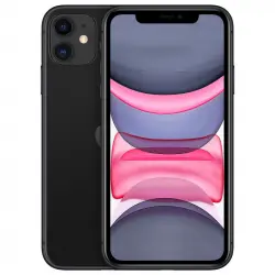 Móvil APPLE iPhone 11 64Gb Reacondicionado grado ECO negro + carcasa de protección
