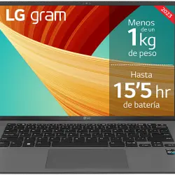 Portátil - LG 14Z90R-G.AD76B, 14" WUXGA, Intel® Evo™ Core™ i7-1360P, 32GB RAM, 512GB SSD, Windows 11