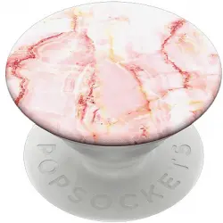 Soporte adhesivo para móvil - PopSockets Rose Marble, adhesivo, Rosa