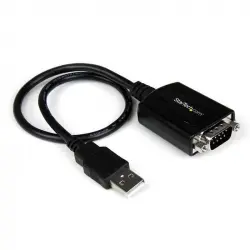 Startech Cable Adaptador USB a Serie RS232 DB9 30cm con Retención del Puerto de Asignación COM