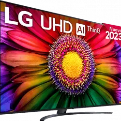 TV LED 86" - LG 86UR81006LA, UHD 4K, Inteligente α7 4K Gen6, Smart TV, DVB-T2 (H.265), Azul Ceniza