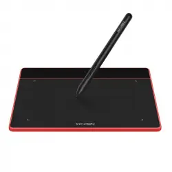 XP-Pen Deco Fun S Tableta Gráfica USB-C Roja