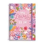 Agenda escolar 2023/2024 Miquelrius Plus día por página My Lovely Rosa