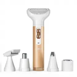 Ailoria Evapore Pro Set Depiladora USB 5 en 1 con Diferentes Accesorios Naranja