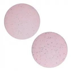 Ailoria Lustre 2 Cabezales de Grano Grueso y Fino Rosa