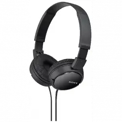 Auriculares - Sony MDR-ZX110, Supra-aural, Negro