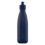 Botella Chilly's Sport azul mate 500ml