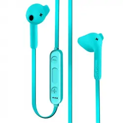 Defunc Auriculares con Cable Bluetooth Control Remoto Micro Autonomía 5h Azul
