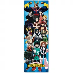 Erik Póster Puerta My Hero Academia All Characters 158x53cm