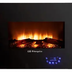 Estufa eléctrica - Orbegozo CM 8000, 1800 W, 5 Niveles De Calor, Negro