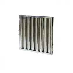 Filtro Separador De Grasa Con Lamas Para Campanas Extractoras Industriales 490x490x50mm