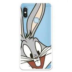 Funda Oficial Warner Bros Bugs Bunny Transparente Para Xiaomi Redmi Note 5 Pro - Looney Tunes