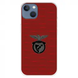 Funda Para Iphone 13 Del Escudo Fondo Granate - Licencia Oficial Benfica