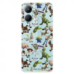 Funda Para Realme C33 Oficial De Disney Muñecos Toy Story Siluetas - Toy Story