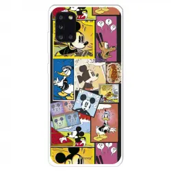Funda Para Samsung Galaxy A31 Oficial De Disney Mickey Comic - Clásicos Disney