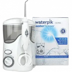 Irrigador - Waterpik Ultra WP-100, 10 ajustes de presión, Rotación 360º, Ideal implantes