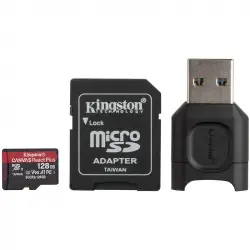 Kingston Canvas React Plus MicroSDXC 128GB UHS-II Clase 10 U3 V90