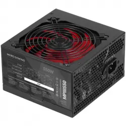 Mars Gaming MPIII550 Fuente Alimentación PC 550W ATX 85% Eficiencia