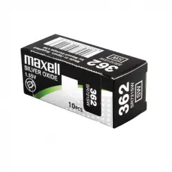 Maxell SR721SW Pack de 10 Pilas de Botón 362