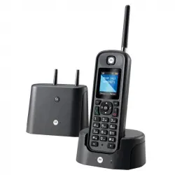 Motorola O201 Teléfono Inalámbrico Largo Alcance Negro