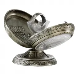 Noble Collection El Señor de los Anillos Anillo Plata Talla 14