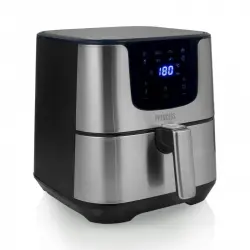 Princess 182060 Deluxe XXL Freidora sin Aceite Digital 5.5L 1700W Negro/Plata