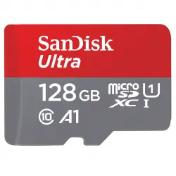 Sandisk - Tarjeta De Memoria Ultra MicroSDXC 128GB