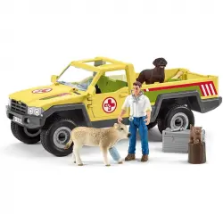 Schleich Visita del Veterinario en la Granja Kit de Figuras
