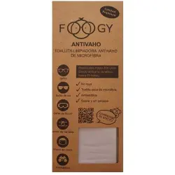 Toallita de microfibra limpiadora antivaho Foogy para lentes