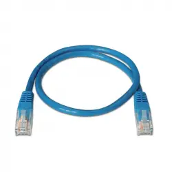 Aisens Cable de Red RJ45 UTP AWG24 Cat.5e 0.5m Azul