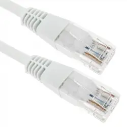 BeMatik Cable de Red UTP RJ45 Cat.5e 15m Blanco