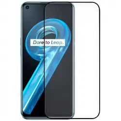 Cool Protector Pantalla Cristal Templado Full 3D Negro para Realme 9i