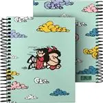 Cuaderno Grafoplas A6 Cuadriculada Mafalda Voladora