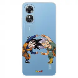 Funda Para Oppo A17 Oficial De Dragon Ball Goten Y Trunks Fusión - Dragon Ball